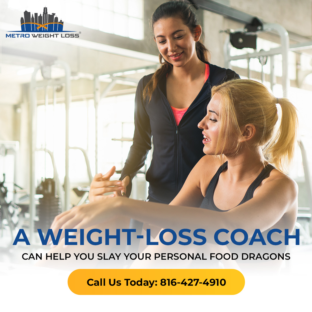 MetroWeightLoss's tweet photo. A good #weightloss #coach will learn about your individual food challenges and find ways to help you take the right steps when temptation or fatigue may cause you to overeat or fall off the wagon. Contact Metro Weight Loss at 816-427-4910 to learn more. https://t.co/zrcteqWAqz