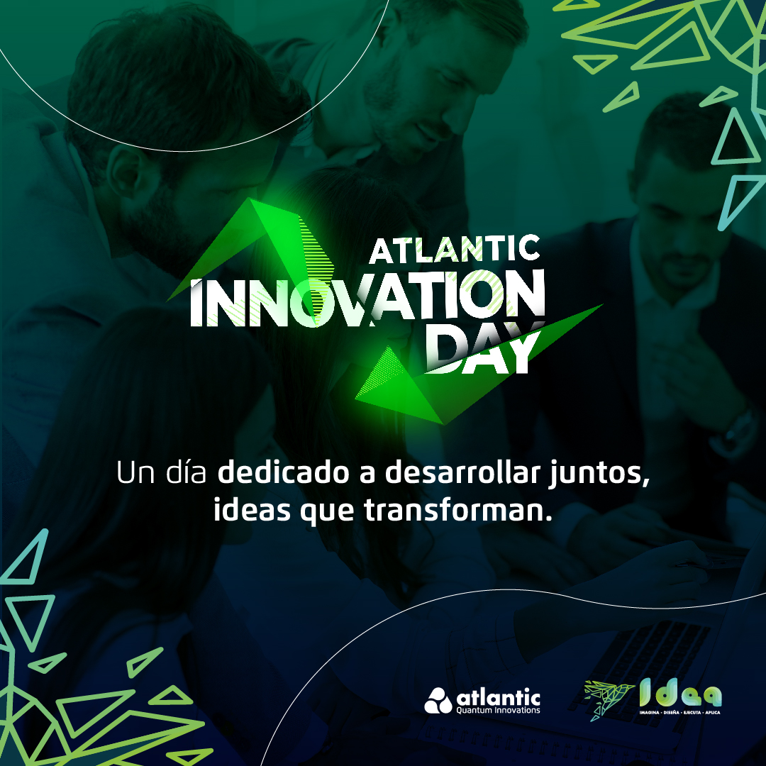 AtlanticQI's tweet photo. ¡Hoy celebramos la creatividad y el ingenio de los #Atlanters en el #AtlanticInnovationDay! Un evento que promueve las buenas ideas innovadoras que transforman nuestro entorno. #DíaMundialdelaInnovación #InnovationDay #ThinkOutsideTheBox #InnovationNation #AtlanticInnovationDay https://t.co/5jYNe9GNTl