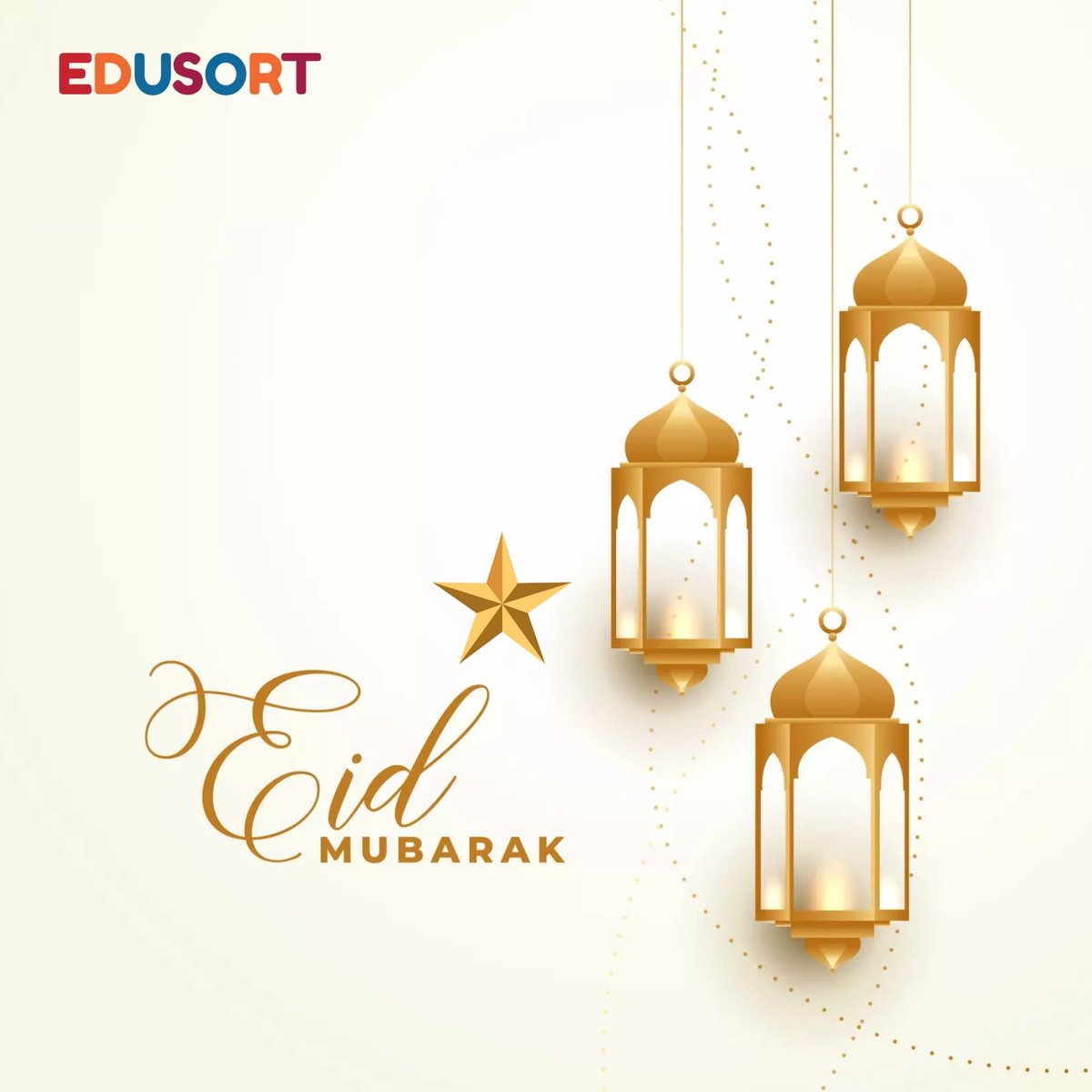 Happy Eid Mubarak from all of us <a href="/edusort/">EDUSORT</a>.