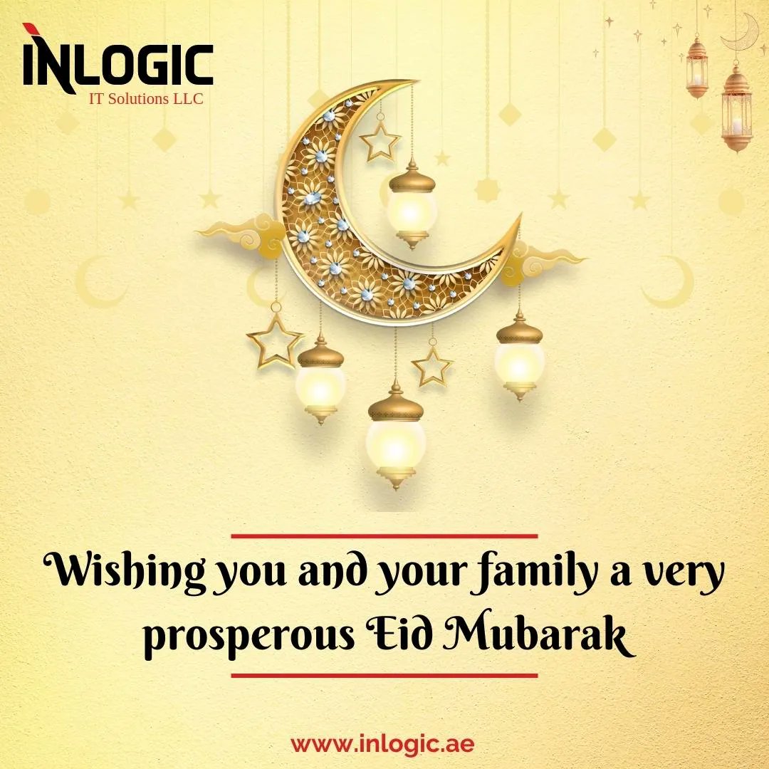 InLogicUAE's tweet photo. Let's celebrate the end of Ramadan with love, unity, and happiness. May Allah bless you and your family on this special day with health, wealth, and success. #eid #eidmubarak #ramadan #love #eidalfitr  #idulfitri #happyeid #dubai #eid2023 https://t.co/XWlQEuS9l0