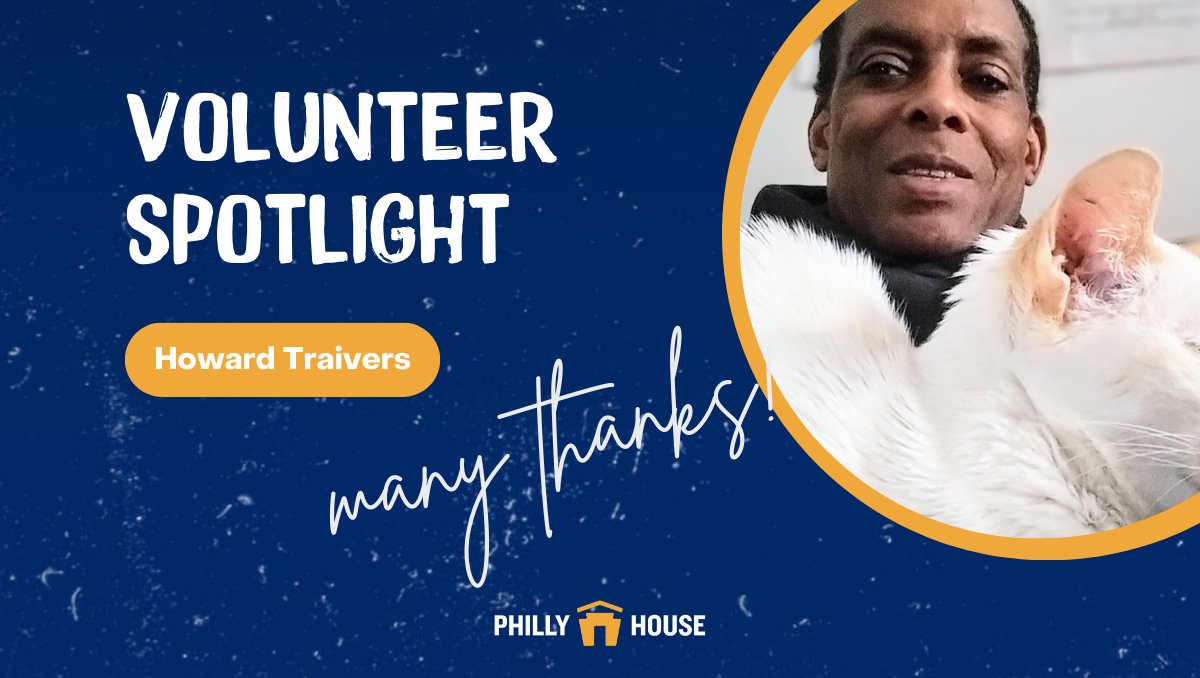 phillyhomeless's tweet photo. Today, we’re highlighting our volunteer, Howard! Howard has been putting his decades of experience volunteering to work helping our Guests for over a month now. Thank you for everything you do, Howard! Get involved at #PhillyHouse: https://t.co/Jh6wZdrI1J https://t.co/FAftlcnaXB