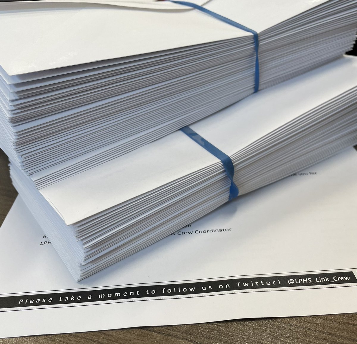 LPHS_Link_Crew's tweet image. Hey @LPCavaliers! #LinkLeader letters are being sent out today! Watch your mail for your decision! If you get an acceptance letter, we’d love to see a selfie of you with your letter showing the #ClassOf2027 how excited you are to welcome them! Tag us!
#Thanks to all who applied!