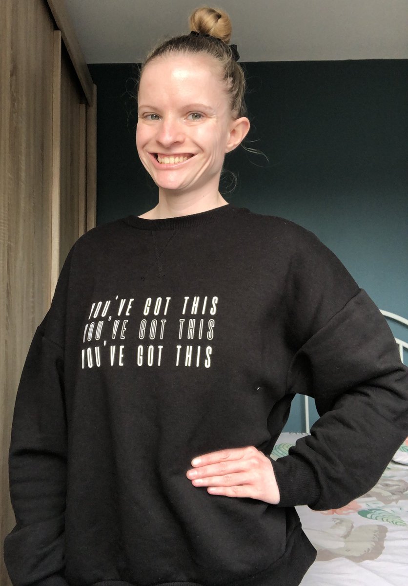 adrianne820's tweet photo. All Natural Today. 🧖🏼‍♀️
Love a slogan Jumper. 👚
You’ve Got This. 🖤🤍 https://t.co/7QJe4JrRPU
