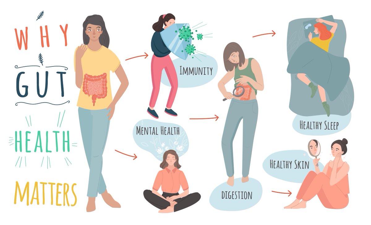 Gut microbiome is made up of trillions of bacteria, fungi, &amp; other microbes in your digestive tract. It plays a critical role in your health by helping control digestion, helping your immune system, &amp; more. Learn more: loom.ly/oiL3Ihg   #GutHealth #GITwitter #MedTwitter