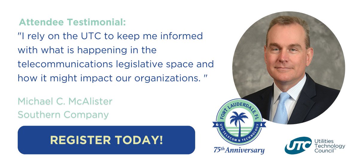 Our members agree: UTC has been a go-to resource for our members for 75 years. The annual conference is the perfect chance to tap into our network and see how UTC can work for you!

Register today: loom.ly/yE_GqKo