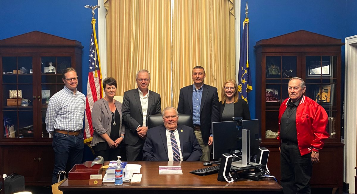 Tipmont Wintek leadership was honored to spend time this week with <a href="/RepJimBaird/">Congressman Jim Baird</a> discussing legislative issues affecting the communities we serve.