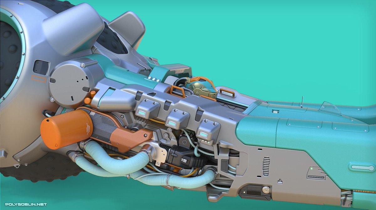 Des Walsh on Twitter "RT moons_artwork Ben Leary. Senior Hard Surface Artist at Tripwire