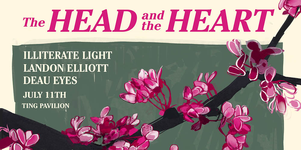 Ting Pavilion (@tingpavilion) on Twitter photo Tickets for <a href="/headandtheheart/">The Head & The Heart</a> w/ <a href="/illiteratelight/">Illiterate Light</a>, <a href="/landonelliotttt/">landon elliott</a> and @DeauEyes at Ting Pavilion on Tuesday, July 11 are ON SALE NOW!
Tickets available HERE: bit.ly/43T8Zbj
Part of the Bud Light Concert Series Tickets for <a href="/headandtheheart/">The Head & The Heart</a> w/ <a href="/illiteratelight/">Illiterate Light</a>, <a href="/landonelliotttt/">landon elliott</a> and @DeauEyes at Ting Pavilion on Tuesday, July 11 are ON SALE NOW!
Tickets available HERE: bit.ly/43T8Zbj
Part of the Bud Light Concert Series