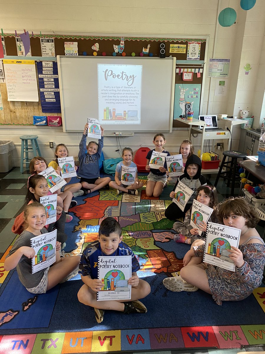 SalusKayla's tweet photo. We spent the morning celebrating the end of our poetry unit with a tea party where students shared some of their poems! 📓🫖 @TroxellShannon @HTShuskies https://t.co/F9tcko5GuF