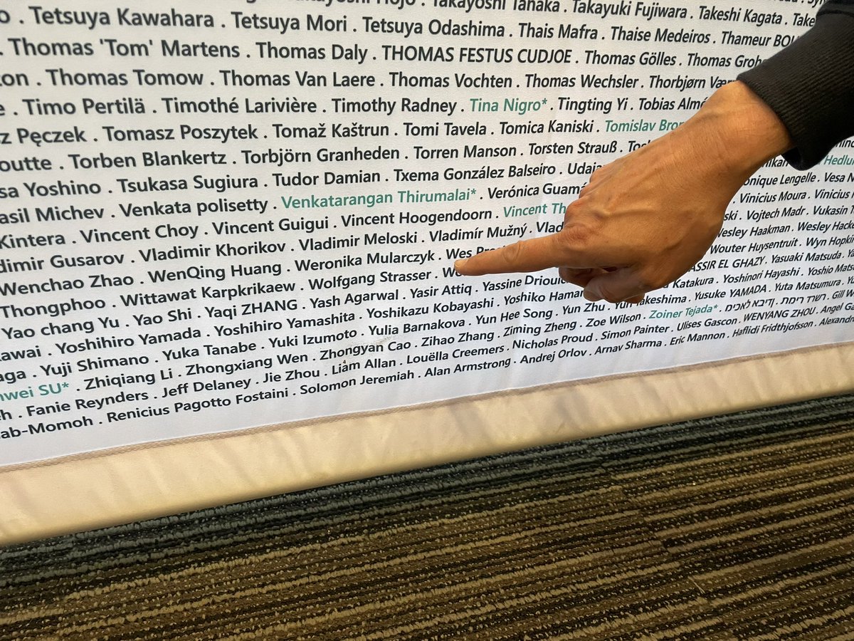 wstrasser's tweet image. I found my name on the #mvpsummit wall 

#mvpbuzz #azuredata