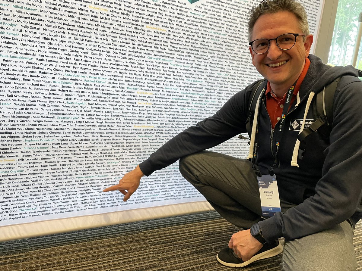 wstrasser's tweet image. I found my name on the #mvpsummit wall 

#mvpbuzz #azuredata