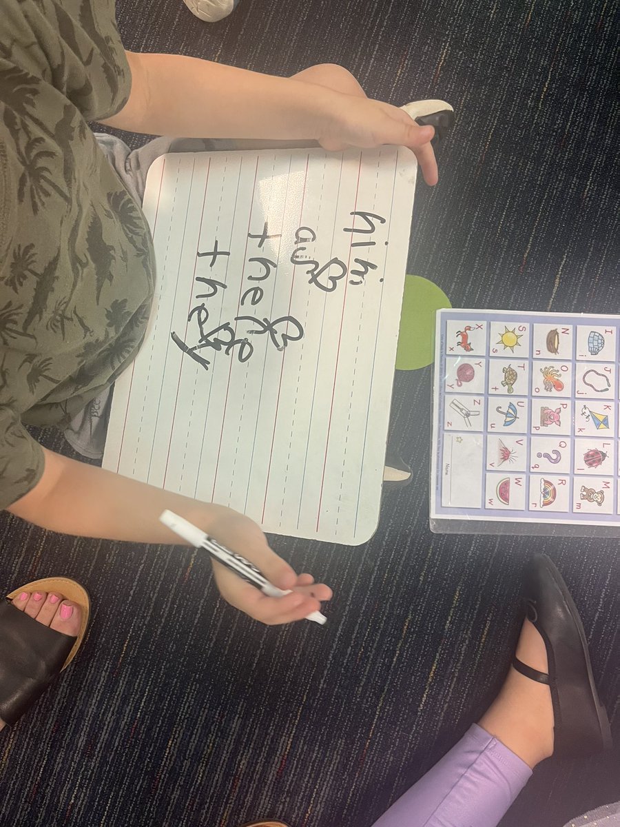 LeslieCottrell3's tweet photo. @BayEaglesSoar Encoding in kindergarten ❤️🦅 #CCISDICs https://t.co/E1SJeSo57Z