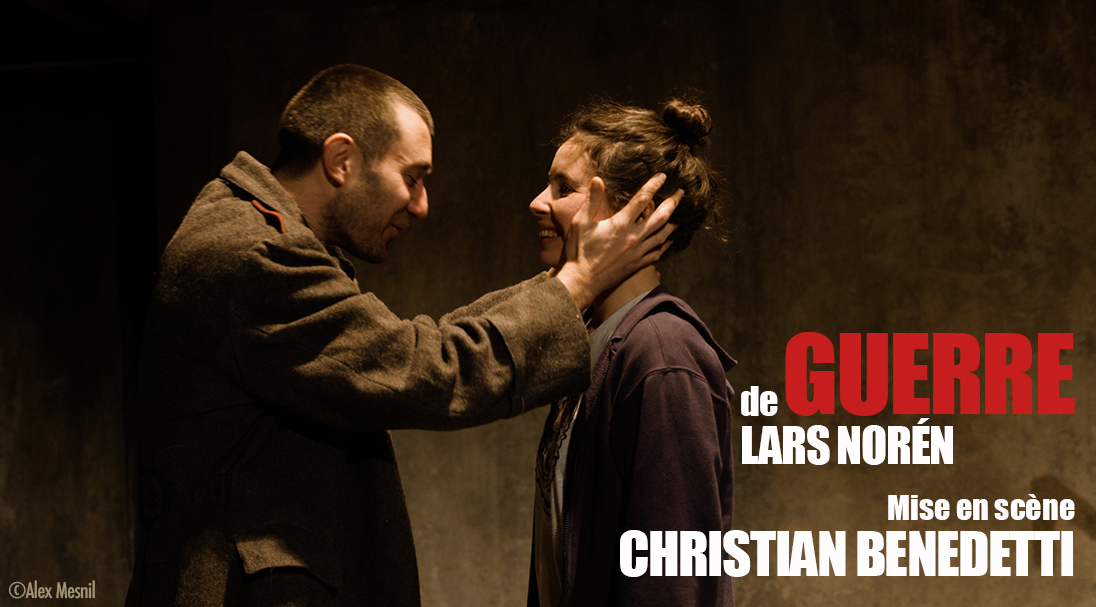 GUERRE dans la sélection Théâtre de Télérama des meilleurs spectacles du moment ! "Avec rien, Christian Benedetti nous confronte à l'essentiel, place miraculeusement acteurs (tous formidables) et spectateurs face à face. Ensemble. Pour défier la tragédie du monde." F. Pascaud
