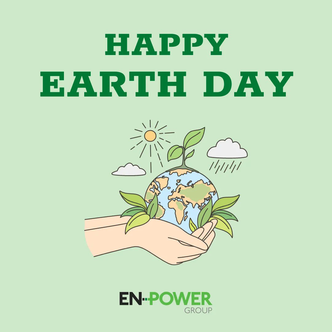 Happy #EarthDay2023! 🌍 As an energy engineering firm, we are committed to promoting #sustainability through our energy efficiency projects, use of clean energy, and company-wide initiatives. Let's build a healthier and greener planet for generations to come! #ENPG