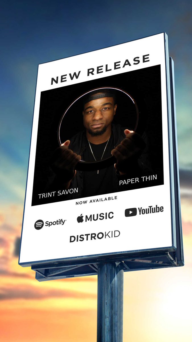 TrintSavon's tweet photo. My new song is out now!! 
Give it a listen , coming out on YouTube in a few hours! 
#newmusic #newartist #Spotify #upcomingartist https://t.co/e92A4G9fez