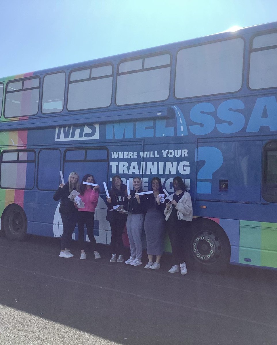 Caldew_School's tweet photo. Today we have been supporting our Health and Social students with career advice and guidance with the MELISSA NHS Training and Simulation Bus. A huge thank you to the Cumbria Health on call Staff and @NCICNHS Staff and also Stephen and Nigel from @MadeinMelissa #Careers #NHS https://t.co/UfSJ7ZiNzz