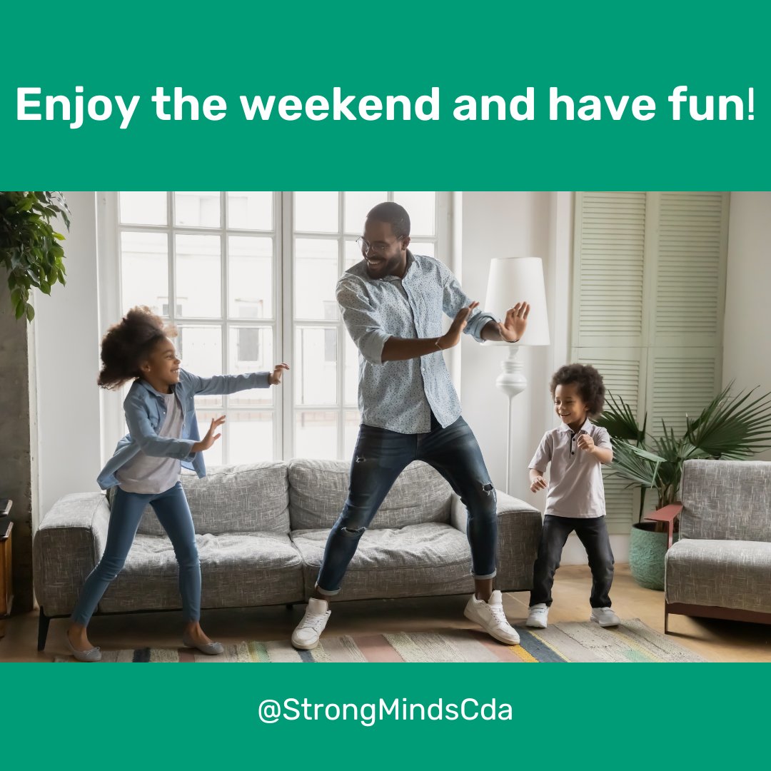 StrongMindsCda's tweet photo. Good parenting isn’t all work! Having fun with our kids is a great way to strengthen the parent-child bond. #havefun #enjoy #qualitytime #buildingstrongrelationships #parenting #paretingtips #happyweekend https://t.co/ogB3cyLx9B