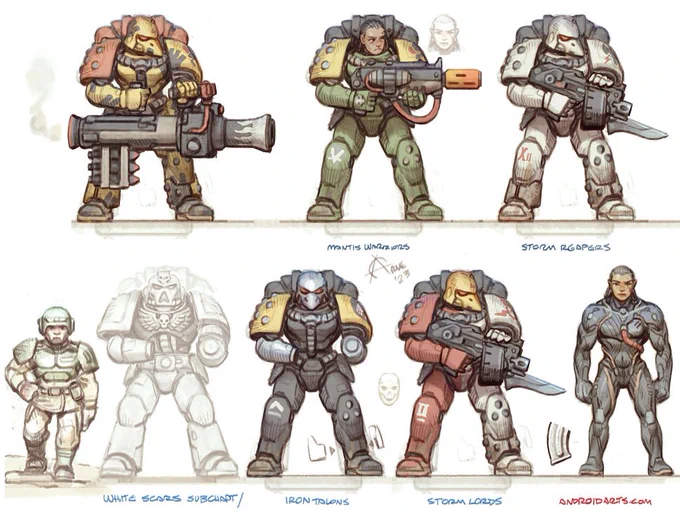 Arne. A pillar IMO. Always doing great little projects and also made some of the most simple yet informative breakdowns for how to paint. @AndroidArts 