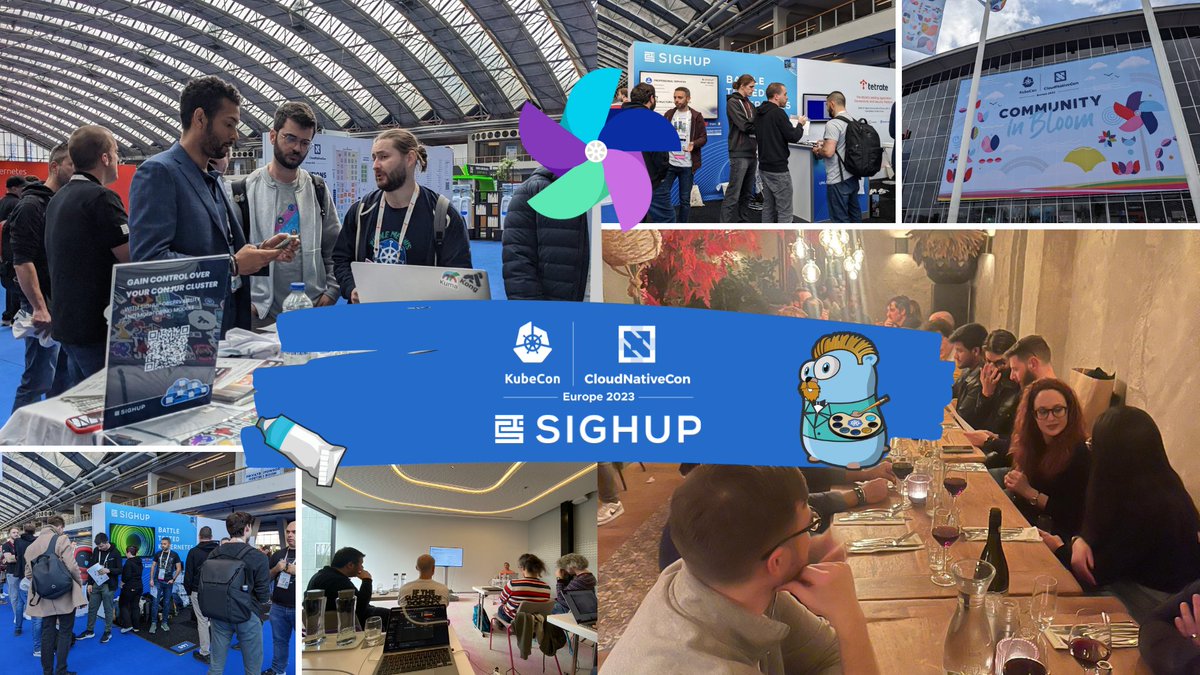 sighup_'s tweet photo. 🌷 It’s time to say goodbye, repack and get back home: #KubeCon + #CloudNativeCon EU 2023 it’s over!
 🚀 We had the best time here in #Amsterdam, feeling the power of the #community and spending time with the #team ❤️
 👀See you all next year in Paris 👋
 #teamcloudnative https://t.co/HFjoncyMYm