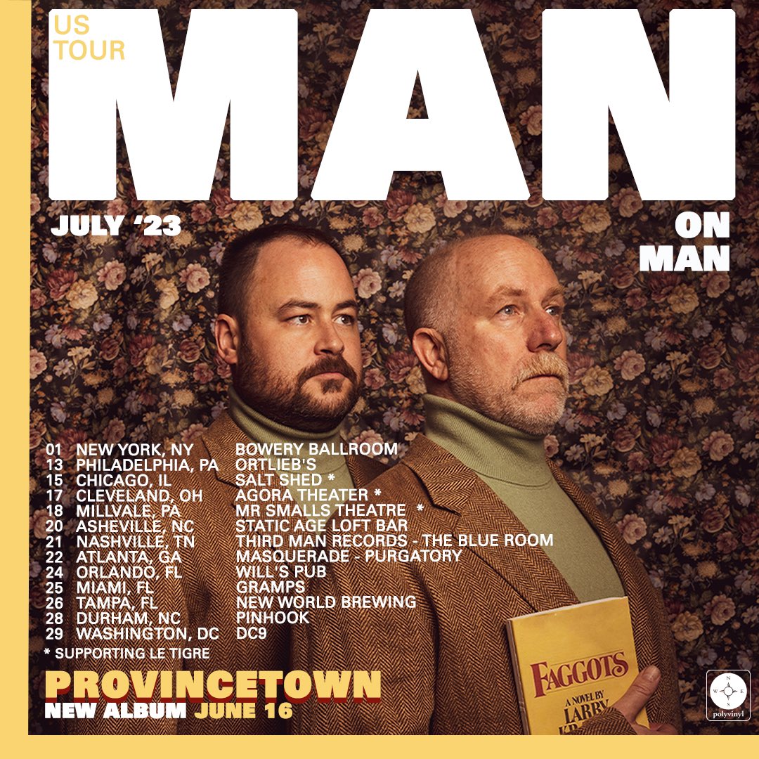 First leg of our summer shows are now on sale. Cum one, cum all. manonmanmusic.com/tour