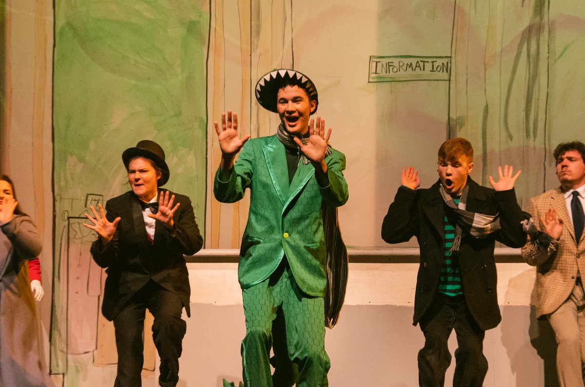 Collegian_GCC's tweet photo. The Theatre Program's production of "Lyle, Lyle, Crocodile" continues its showtimes Friday at 7 p.m. and Saturday at 11 a.m. in PFAC's Ketler Auditorium. For the full scoop on Children's Theatre, pick up this week's Collegian, on stands around campus now. PC: Grace David https://t.co/oisriJe75r