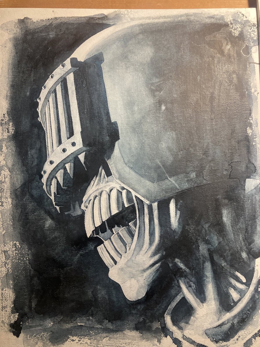 Lee Carter. Ex game dev now freelance concept artist but more importantly, draws Judge Dredd for a living! Makes him super cool in my book. @MrLeeCarter