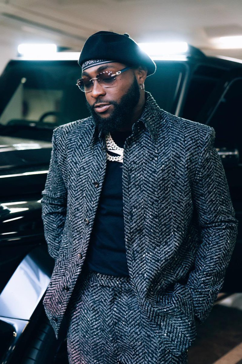 davido's tweet photo. Counting down the days until showtime in LAGOS.. The anticipation to come home and do this event with you is my driving force right now!⁣
⁣
In the meantime we're keeping our energy right with @martell 
⁣
SEE YOU SOON! ⏳ https://t.co/p8g8nvscU9
