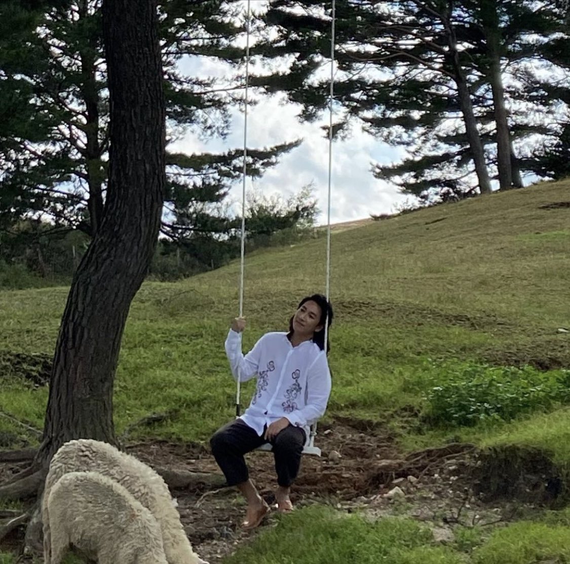 ㅋㅋ ㅋㅋㅋ 이거 찍기 싫어해놓구 또 세상 행복한 얼굴로 찍었대
그랬던 균이 갑자기 양이 생각보다 싸납다구 해서 또 혼자 오타쿠 웃음 했네..., 참나