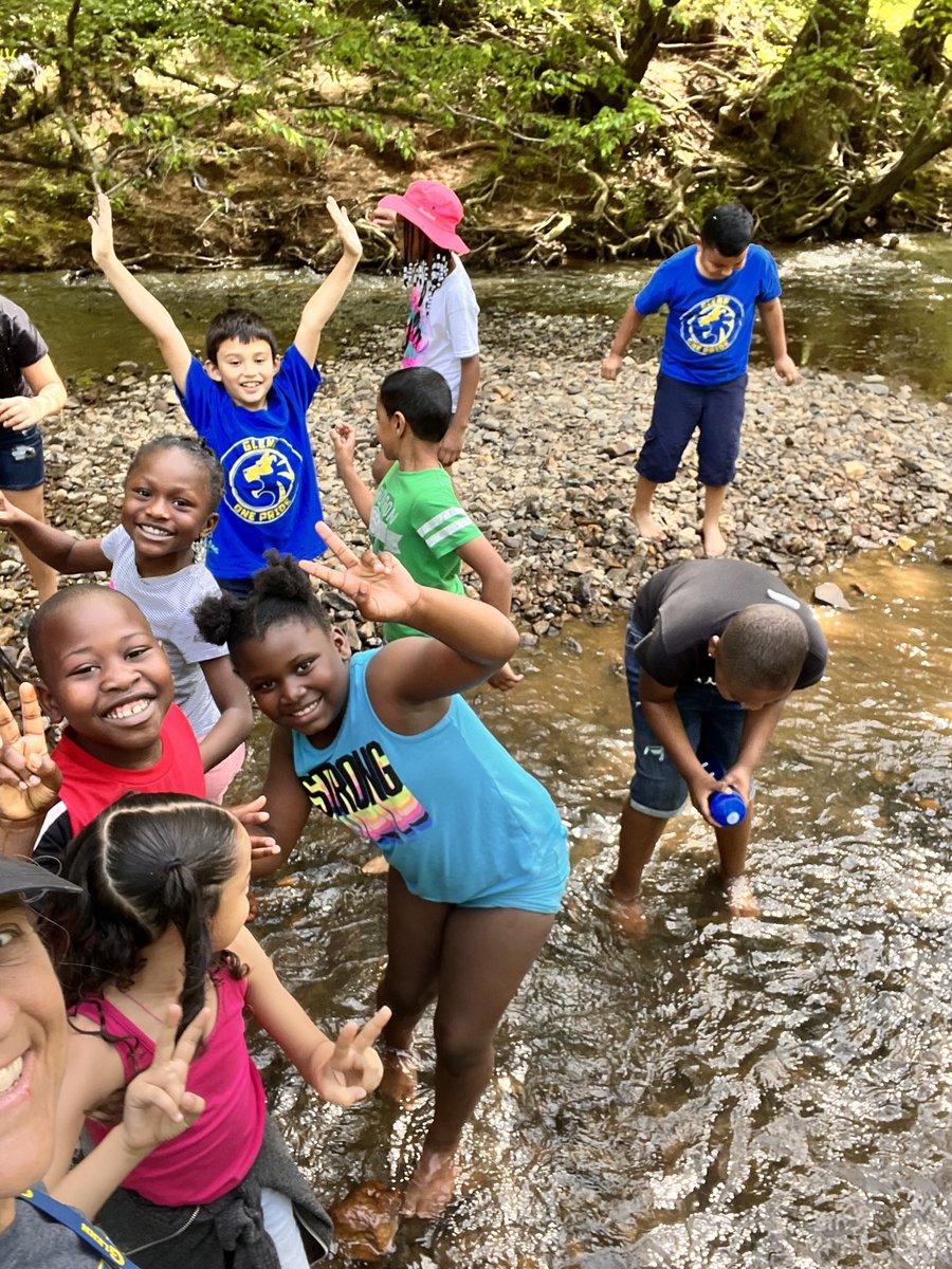 Glenn goes to Eno River State Park! Our 2nd grade scientists have been studying life cycles (look for our butterflies coming soon!). They put their knowledge to the test by studying wildlife, learning from rangers, wading in the river, and venturing across the swinging bridge!