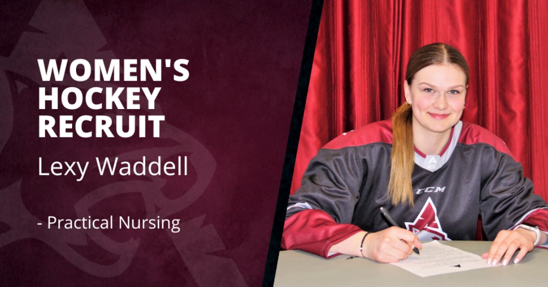 Lexy Waddell has committed to the Cougars Women’s Hockey team for the 2023-24 season🐾👏 

Waddell, a 5’9 left wing, competed this last season for the Yellowhead Chiefs Female U18 team🏒

Read the full story at assiniboine.net/cougars
#cougarpride