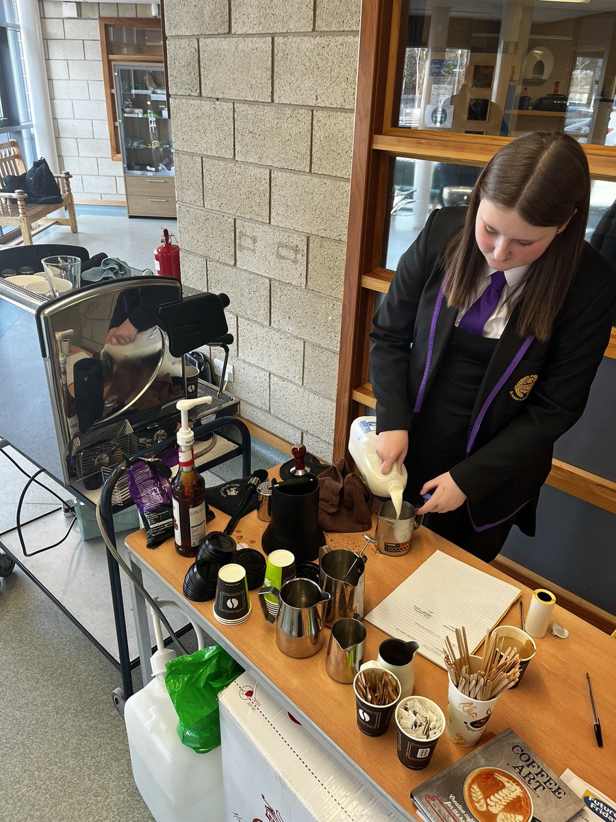 Serving up coffee today 😁☕️<a href="/StAidansHigh/">St Aidan's High</a> <a href="/tapside/">Tapside</a>