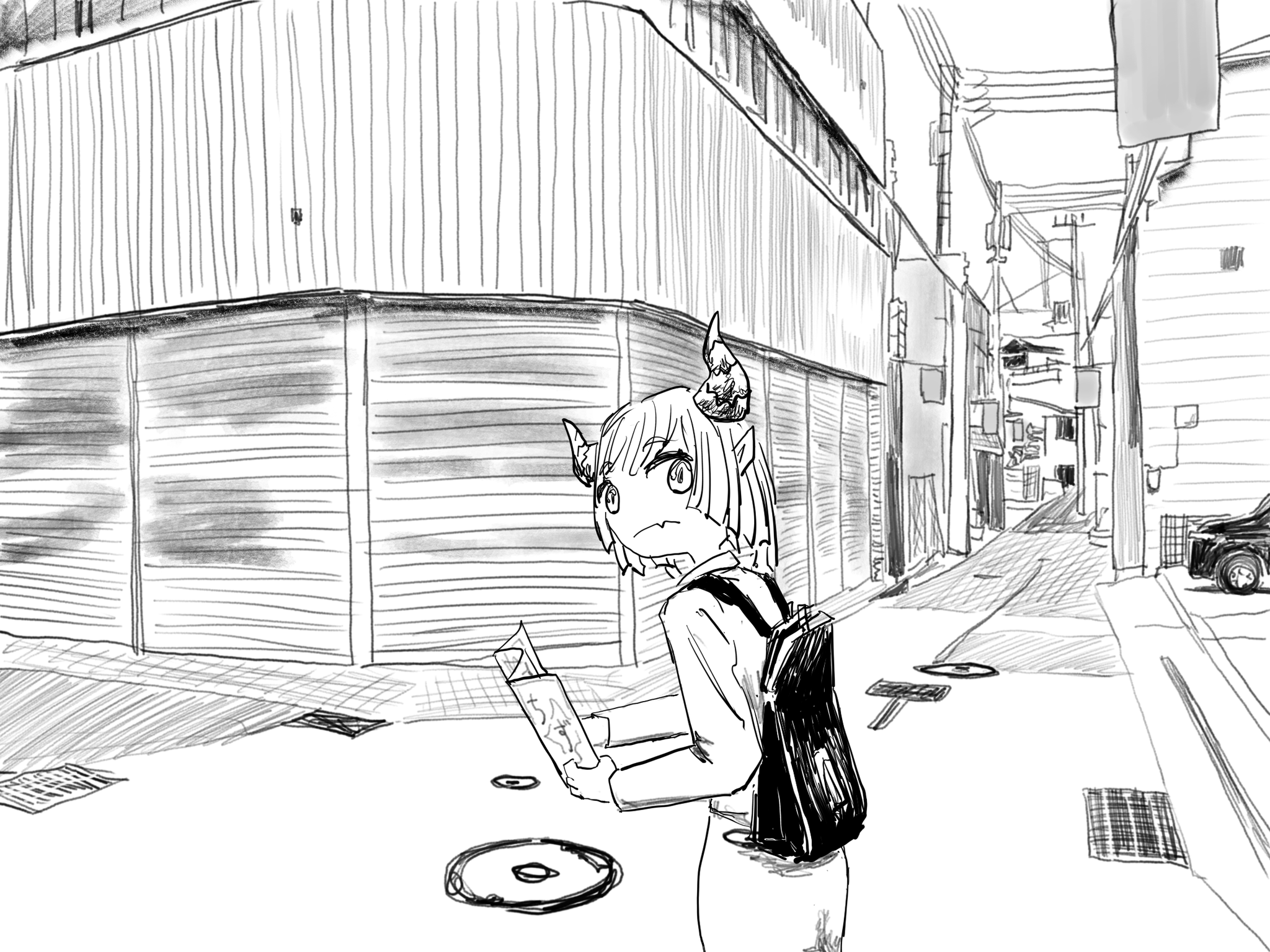 HattのXに投稿された絵