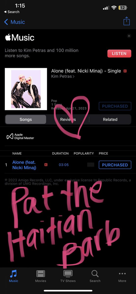itsmr_pat's tweet photo. I can ride it, ride it, ride it, ride it ALL night !!! 😜🤸🏿♂️#Alone #IssaHit @kimpetras @NICKIMINAJ https://t.co/tFKBwxG3de