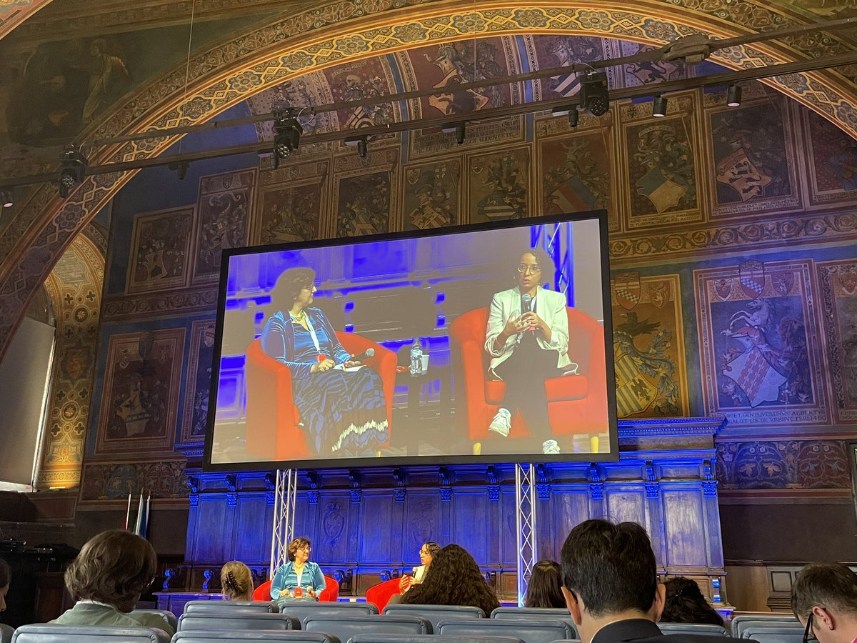 KerryAlexandra's tweet photo. Another remarkably insightful #ijf23 session yesterday. This time on #yeman ‘the unreported rather forgotten war’, the reasons behind it and the effects of it from @Afrahnasser and Laura Silvia Battaglia Al-Jalal #Perugia https://t.co/7quXulBEZu