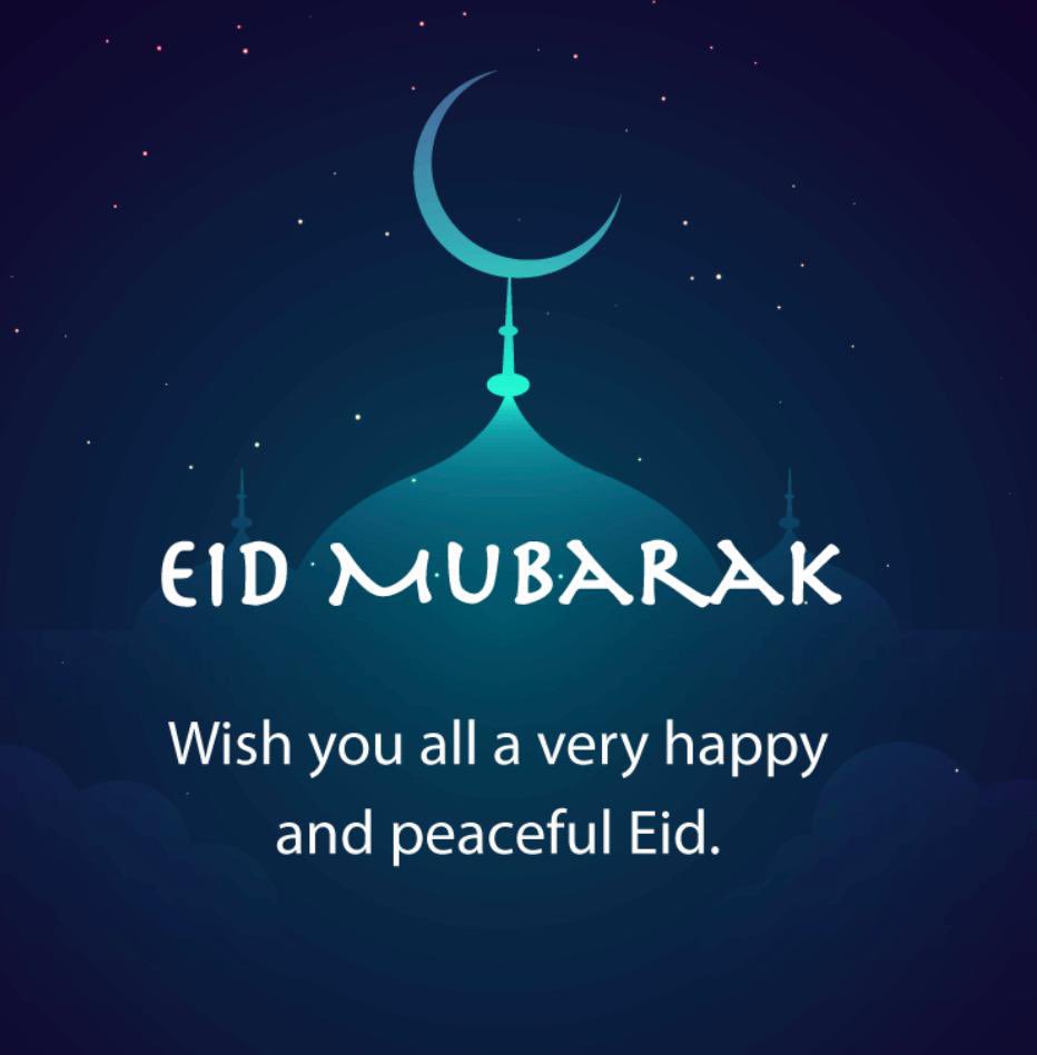 Eid Mubarak everyone !!!