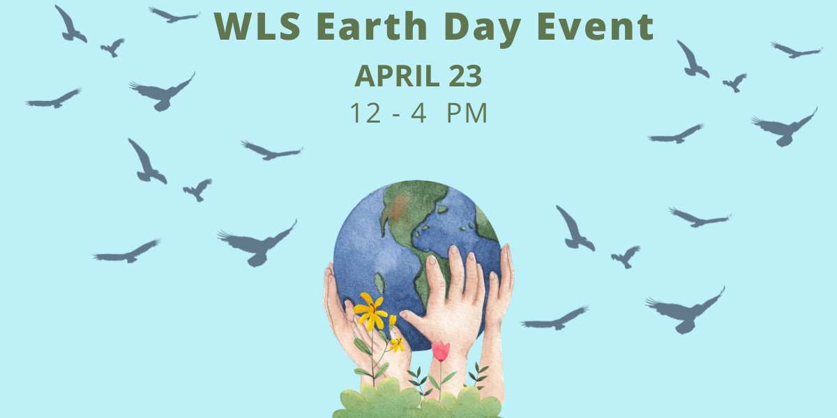 Earth Day is April 22!  Join us for the Earth Day Event on Sunday, April 23.  Please see the Facebook Event page facebook.com/events/7253808… for more information.