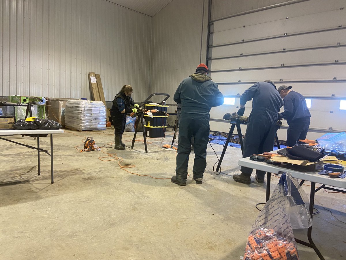 Milk 2020 putting on a hoof trimming course , one in Fredericton Woodstock area one in Sussex . Teacher is Vic Daniel from Ontario .