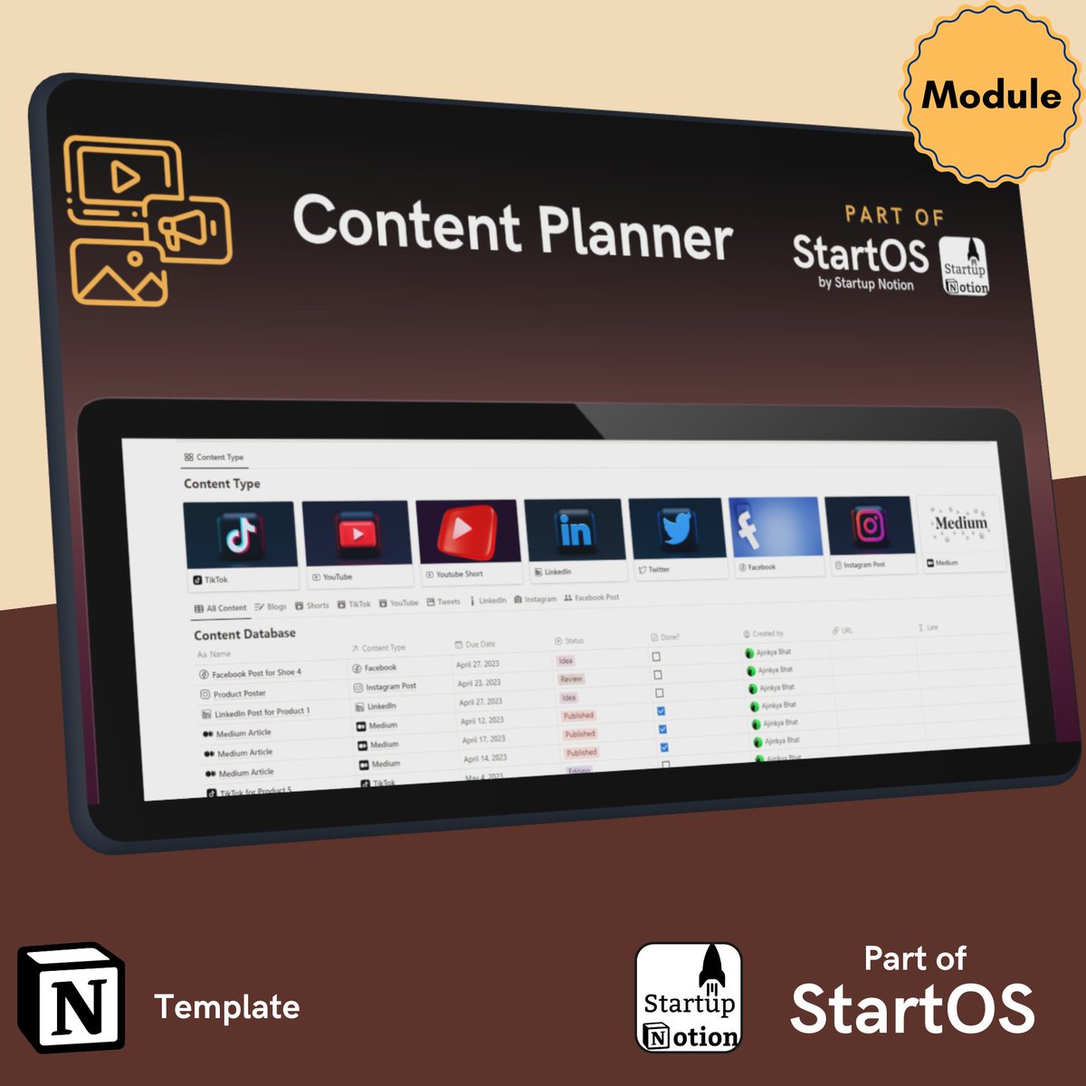 🚨🚨GIVEAWAY ALERT!

As part of the launch of <a href="/NotionHQ/">Notion</a>  StartOS modules I am giving away the Start OS Content System. 

That's $12 worth of value, FREE for 48 Hours!

To Enter:
1. Like ❤️
2. Retweet 🔁
3. Comment with👋
4. Follow <a href="/notion_ajinkya/">Ajinkya| Notion, Startups and AI</a> (so that I can DM)

#notion