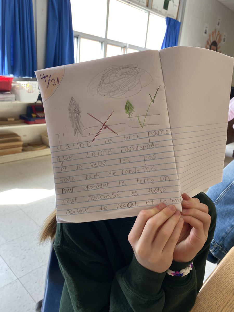 CarrollMme's tweet photo. We have lots of good ideas for how we can protect our planet! Happy Earth Day! 🌍 ❤️ https://t.co/lSk4irLdgy