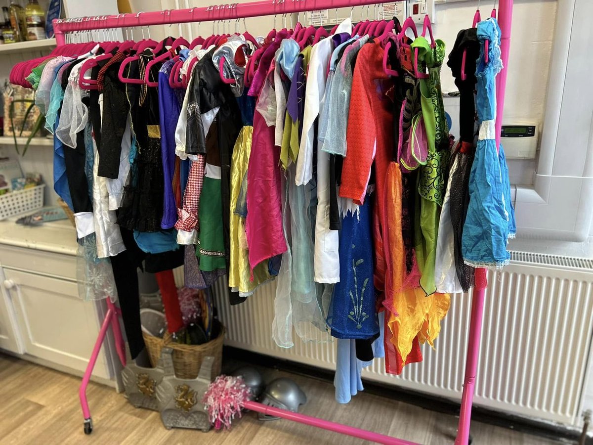 Garnsychan Partnership run a costume bank. We have a variety of children’s costumes that can be hired out all for a small donation. For more information please drop in or simply message us. 
#garnsychanpartnership #charity #ThereForYou #abercommunity