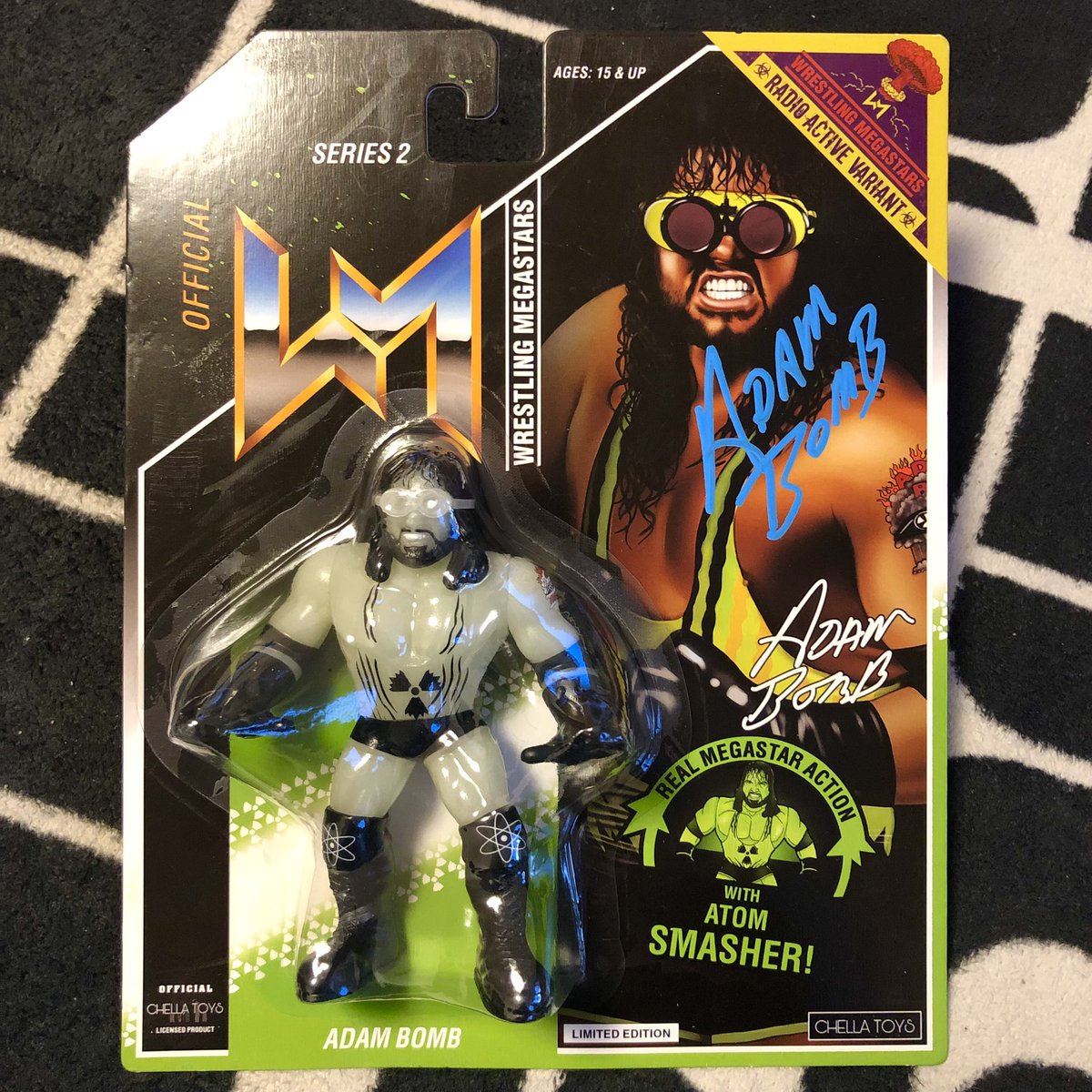 kazgearmania's tweet photo. #FigureFriday
Chella Toys signed @RealBryanClark glow in the dark 💣Thanks for your help @ColossusNick 🇬🇧🙏🏻#BryanClark #AdamBomb #WWF #WWE @epictoys_uk https://t.co/umVisgGYhD