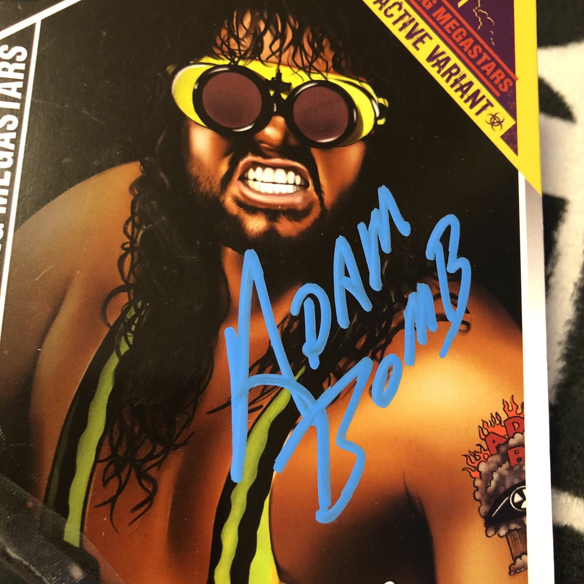 kazgearmania's tweet photo. #FigureFriday
Chella Toys signed @RealBryanClark glow in the dark 💣Thanks for your help @ColossusNick 🇬🇧🙏🏻#BryanClark #AdamBomb #WWF #WWE @epictoys_uk https://t.co/umVisgGYhD