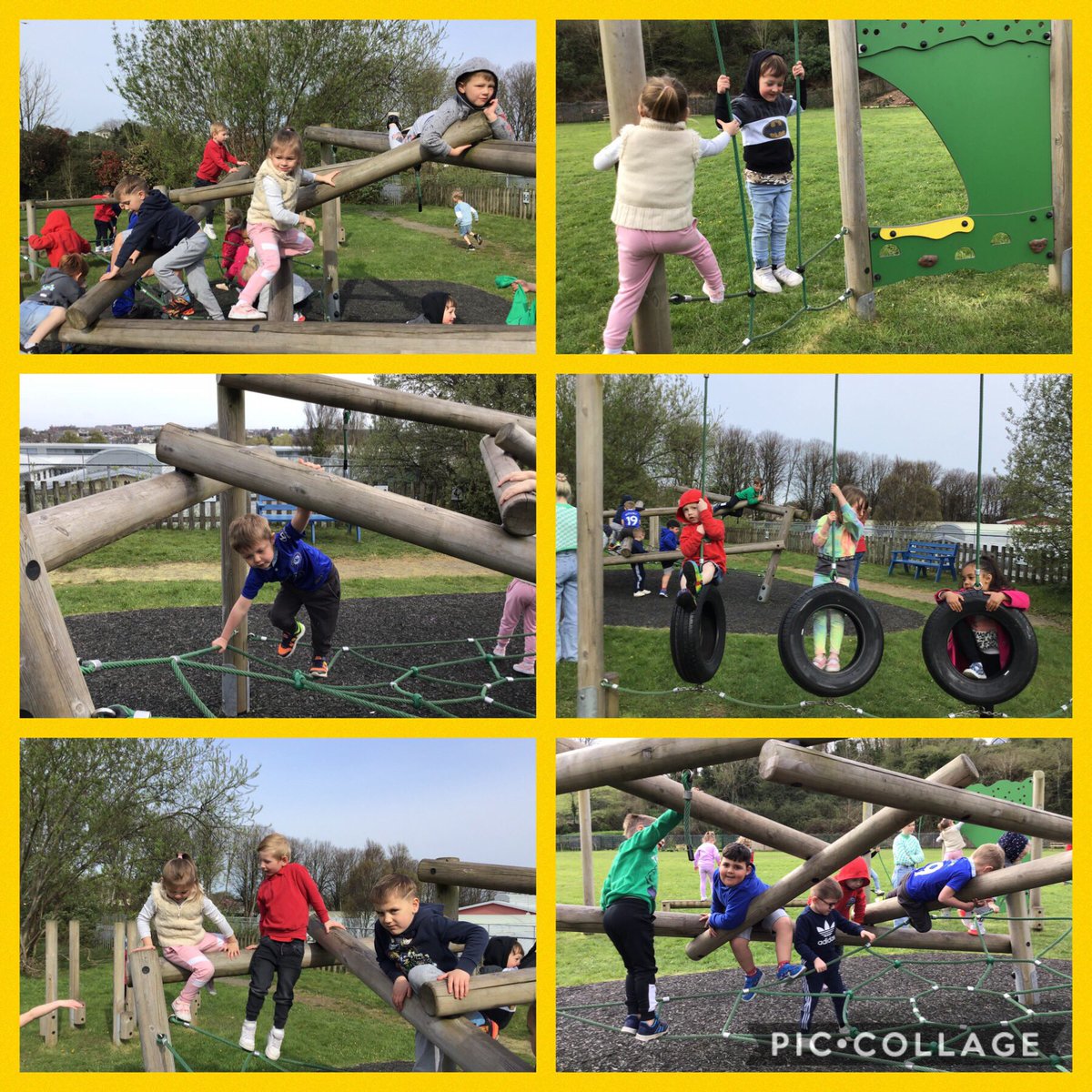Super session on the trim trail today! Working on our coordination, balancing and gross motor skills 🙌 #healthyconfidentindividuals #HealthyHarri
