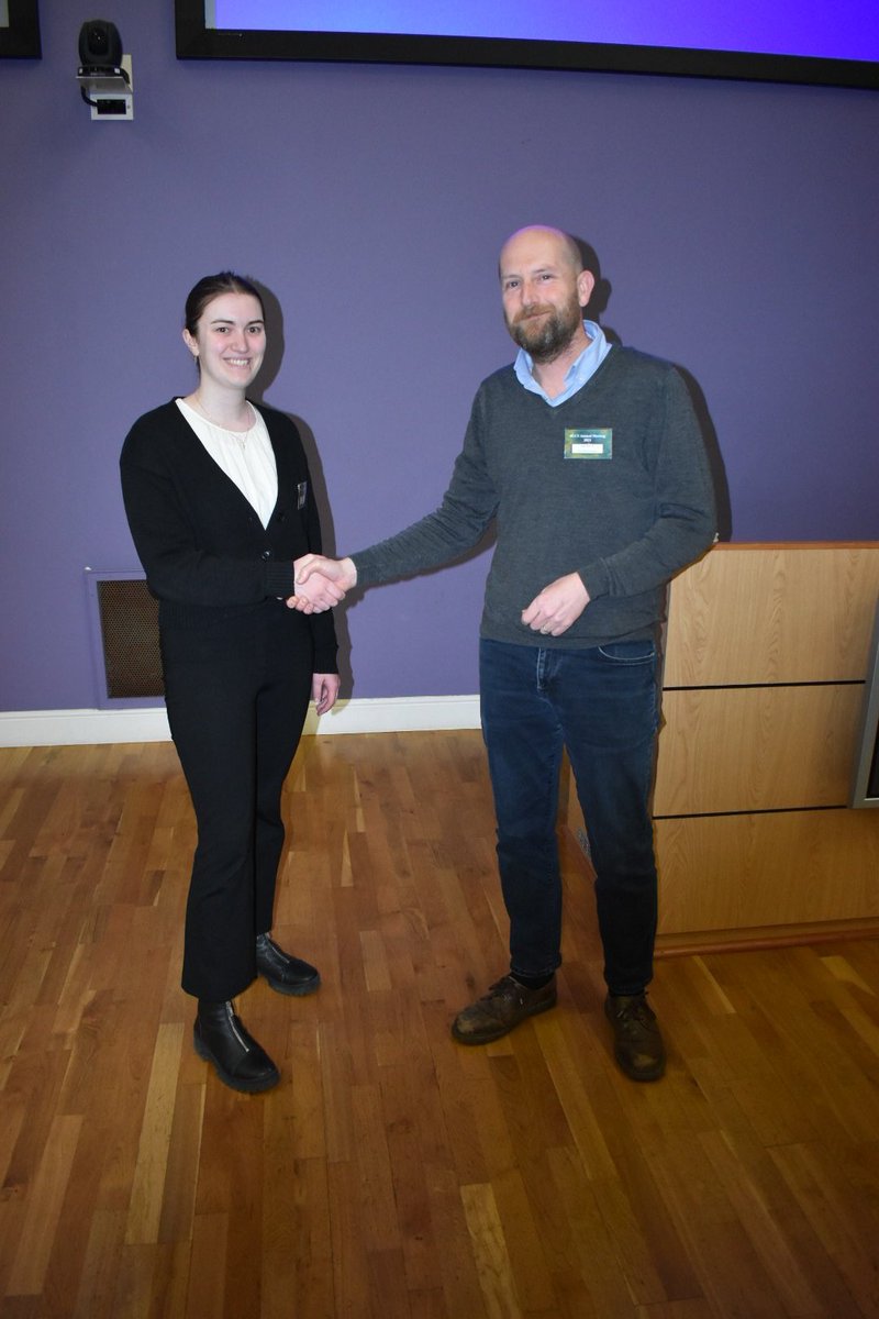 Emily Cooper (Leeds) won the prize for the best ECR Talk at <a href="/TheBLCS/">The British Liquid Crystal Society</a> Annual Meeting in #Glasgow. #blcs2023