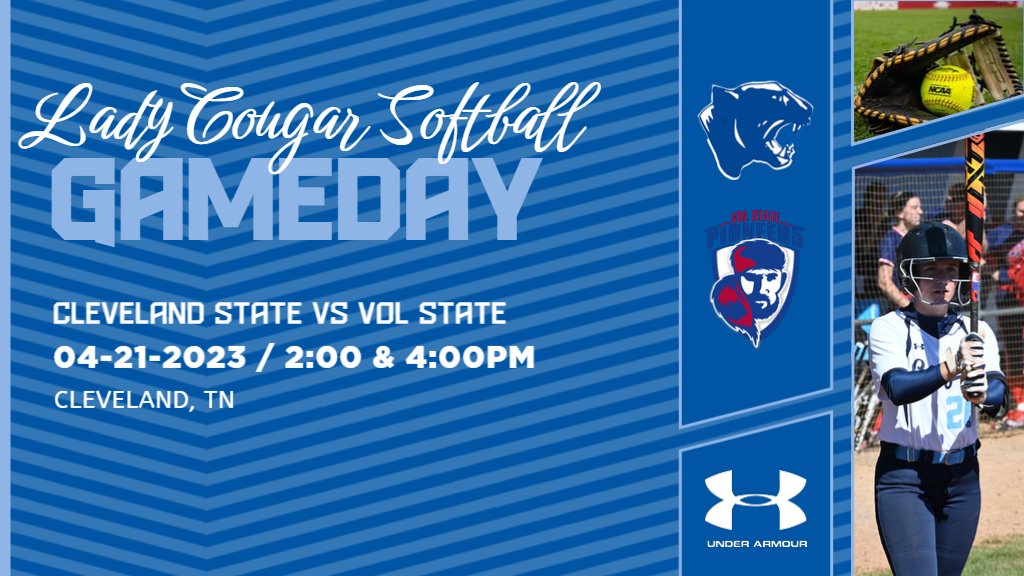 CSCC Softball (@cscc_softball) on Twitter photo Lady Cougar softball is at home this weekend battling Vol State. The games starts at 2:00PM. Come out and enjoy the game and some fresh air.
#CougCrew <a href="/TCCAAsports/">Tennessee Community College Athletic Association</a> <a href="/NJCAASoftball/">NJCAA Softball</a> Lady Cougar softball is at home this weekend battling Vol State. The games starts at 2:00PM. Come out and enjoy the game and some fresh air.
#CougCrew <a href="/TCCAAsports/">Tennessee Community College Athletic Association</a> <a href="/NJCAASoftball/">NJCAA Softball</a>