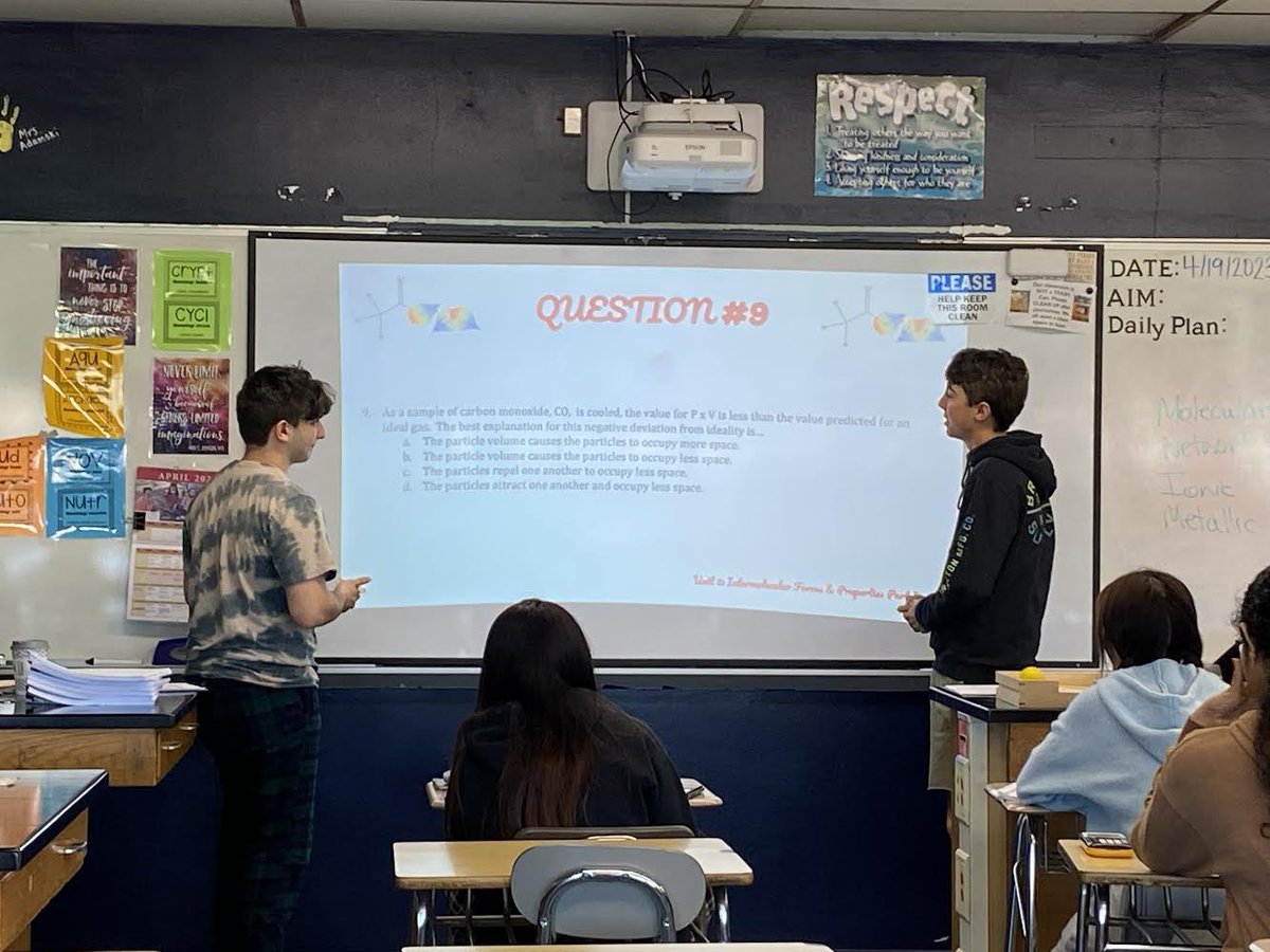 AP review time! Students are progressing through station rotations for each unit. Proud to have such a diligent group of students that learn from and support each other. 😊 🧪 <a href="/mineolahs/">Mineola High School</a> <a href="/MineolaUFSD/">Mineola UFSD</a>