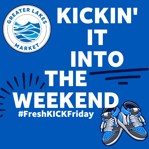 GreaterLakesMkt's tweet photo. #FreshKICKFriday
Who's ready to kick it into the weekend?
Let's see what fresh kicks everyone is rocking today!
⬇️🌊
#MakingWaves https://t.co/Jy0L6fVnYm