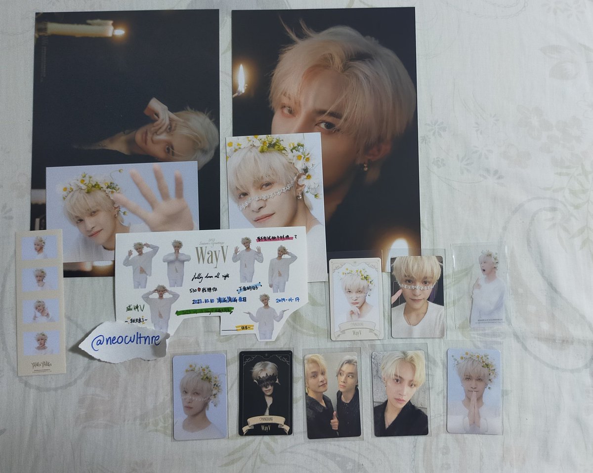nahyucklayag's tweet photo. wts lfb 

Yangyang WayV 2023 Season's Greetings set + freebies.

rfs: had a F/O moment with the person i was gonna give it to

bought it for: 500 php (sf included)
selling it for: 450 php (sf not included) if shipping / can do meet up on tds2 day 1 and 2! 

#NCT #WayV #TDS2inMNL https://t.co/dPs1dWIp7b