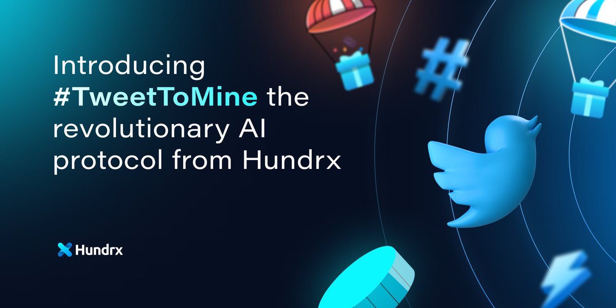 hundrx's tweet photo. 🚨Hundrx Ultimate Giveaway Alert🚨

Complete all tasks and enter to begin earning with #TweetToMine! 👇

Don't miss your chance to earn just by using twitter!💸

Random Valid entries will receive an #Airdrop ;)

https://t.co/eWCMQZfOwS

#Crew3 #Gleam #giveaway #airdrops #AIDOGE https://t.co/Jc5n1Z4ZwD