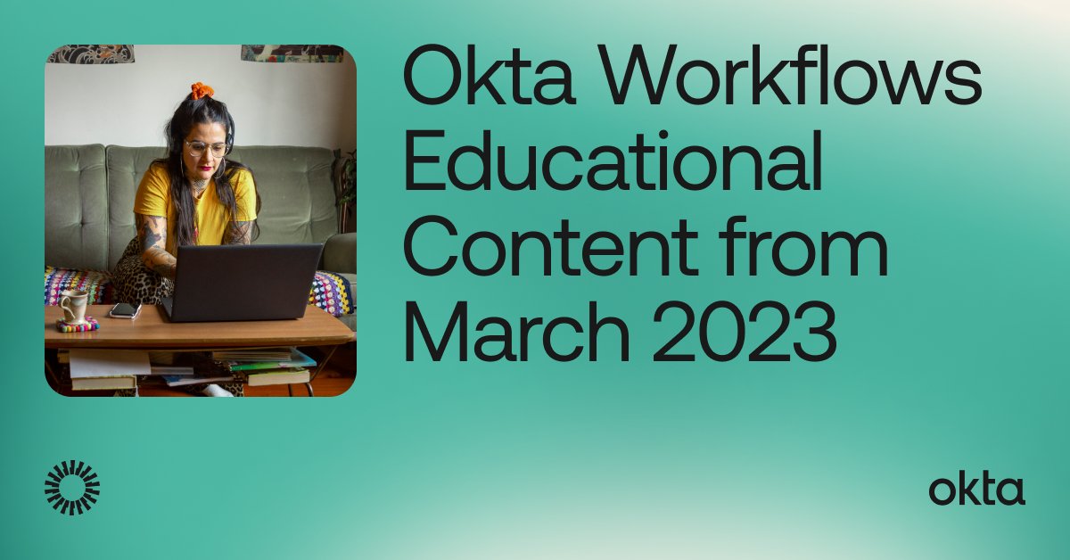 Okta on Twitter: "Hey Okta Workflows builders, this one's for you! 🧱 We